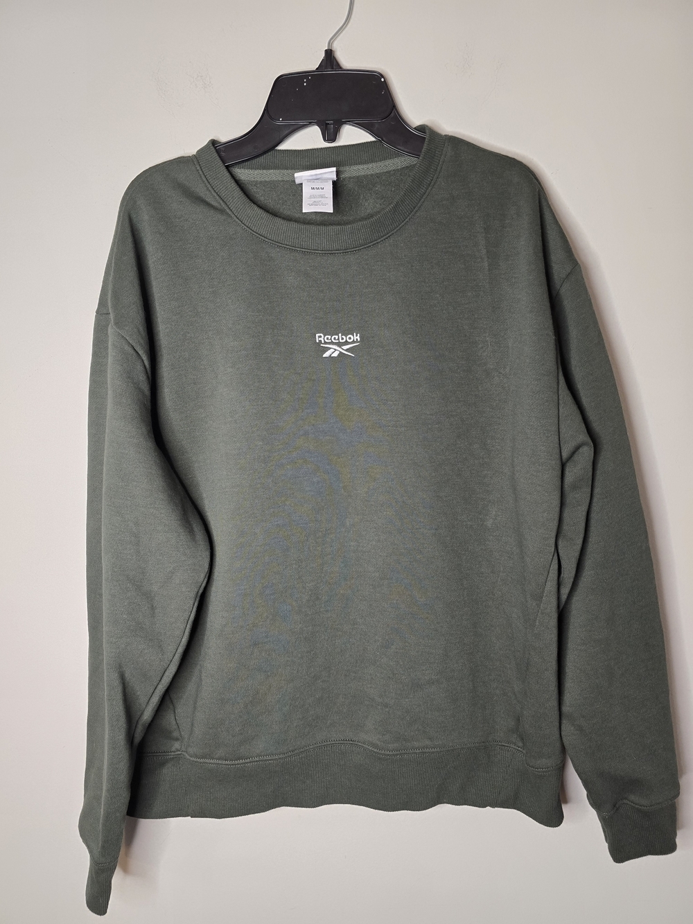 Reebok Olive Green Crew Neck Sweatshirt